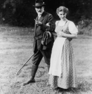 Freud e Anna a Lavarone