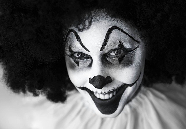 La paura dei clown o coulrofobia