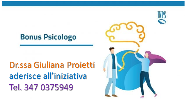 Giuliana Proietti Bonus Psicologo